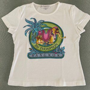 New Jim Thompson graphic cotton T- shirt
